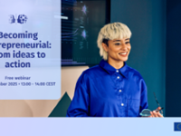 Supporting Women Entrepreneurs-webinar "Ondernemend worden: van ideeën naar actie"